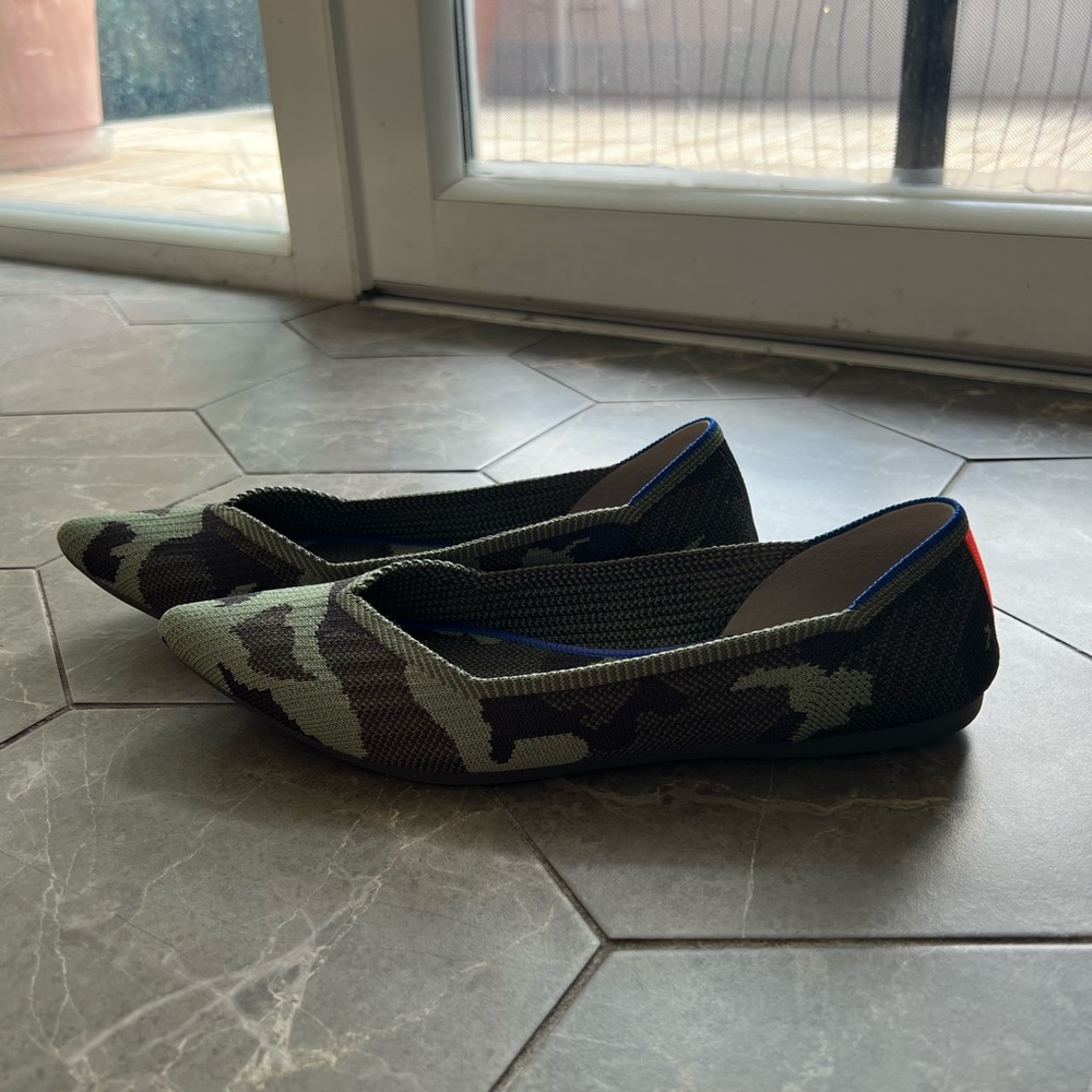 Rothy’s Retired Camo Pointed Toe